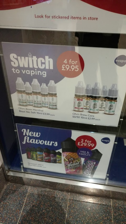 Evapo Southampton vape shop