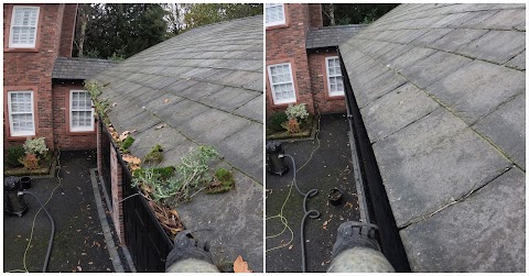 Hivac gutter cleaning