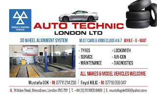 MOT & Car Locksmith Auto Technic London