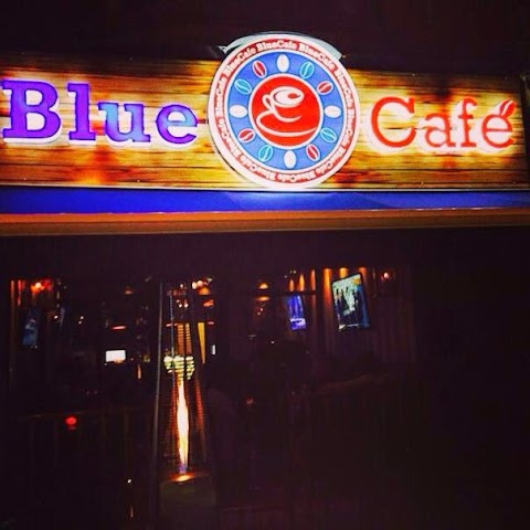 Blue. Cafe Manchester