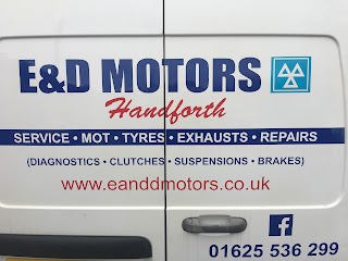 E & D Motors Handforth MOT centre