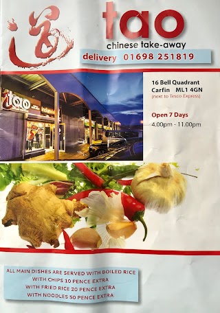 Tao Chinese takeaway