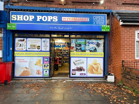 Shop Pops supermarket