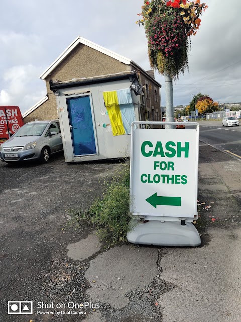 Cash for Clothes Swansea Llansamlet