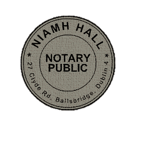 Niamh Hall, Notary Public, Ranelagh