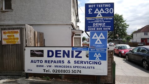 Deniz Auto repairs and Servicing and Mot