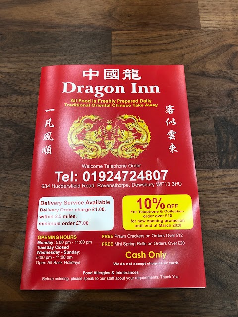 Dragoninn chinese takeaway