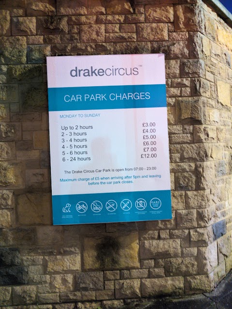 Drake's Circus Car Park