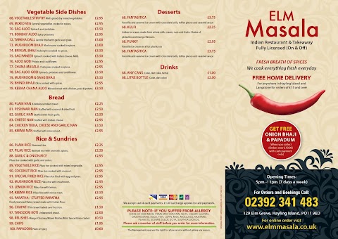 Elm Masala