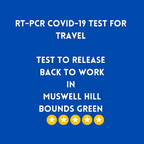 PCR tests Muswell Hill - Bounds green - N10 - Fit to fly Certificate - Antigen in clinic