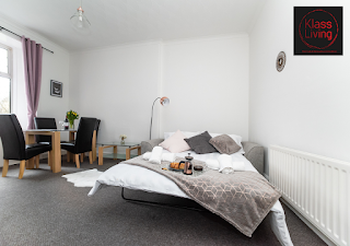 Klass Living Serviced Accommodation Coatbridge - | Albion Apartment | Book Direct for Best Rates