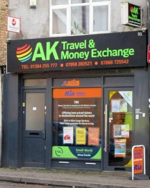 AK Travel & Money Transfer - Western Union, Moneygram, Ria Money & Smallworld Agents