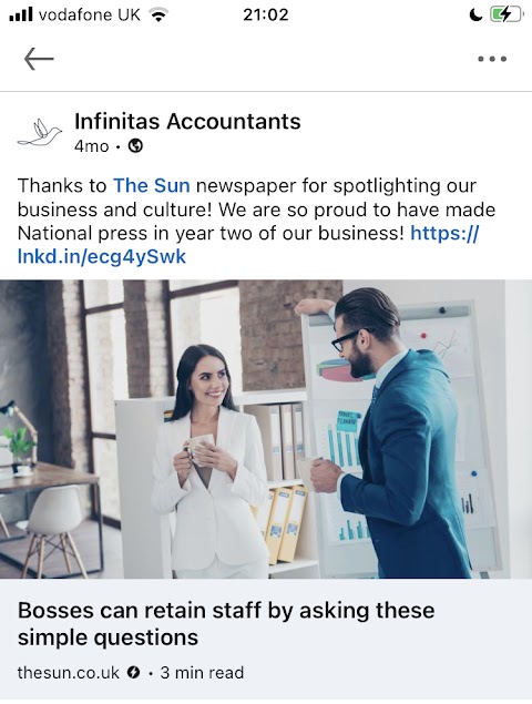 Infinitas Accountants Limited