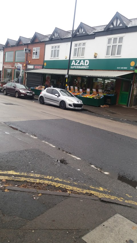 Azad supermarket Stoney Lane