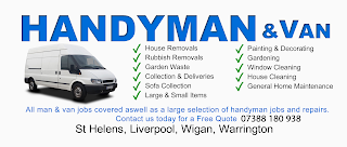 Man & Van Northwest, St Helens, Wigan, Warrington, Liverpool, Manchester