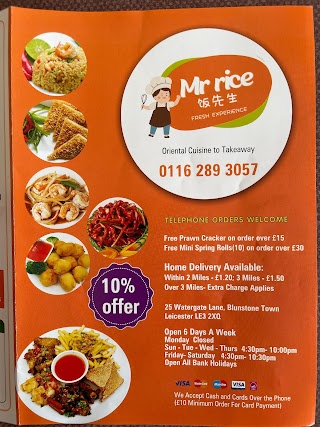 Mr Rice Chinese Food