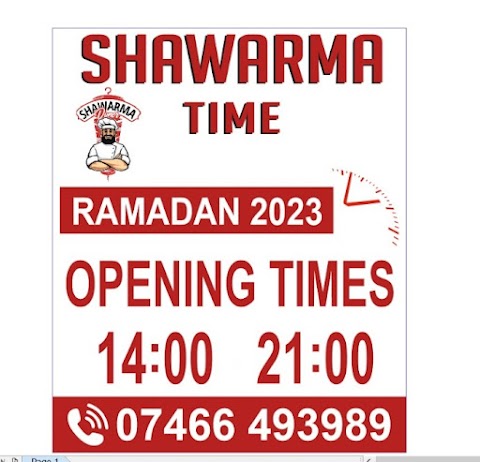 Shawarma time