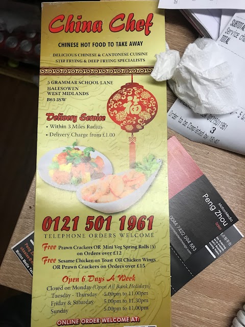 China Chef Chinese Takeaway