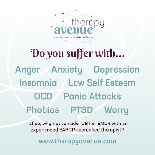 Therapy Avenue - CBT and EMDR Therapy - to treat Anxiety Depression PTSD Panic OCD Phobia