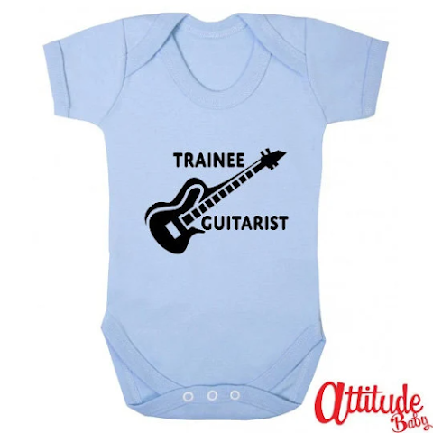 Attitude Baby Ltd-Printed Baby Onesies-Baby & Kids Clothing-Online Store-Baby Football Kits-Rock Band Baby Grows