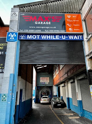 MAXS GARAGE - MOT SERVICE CENTRE