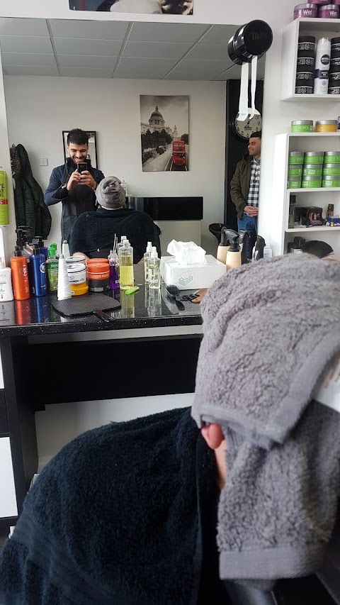 Mr Zebari's master barbers