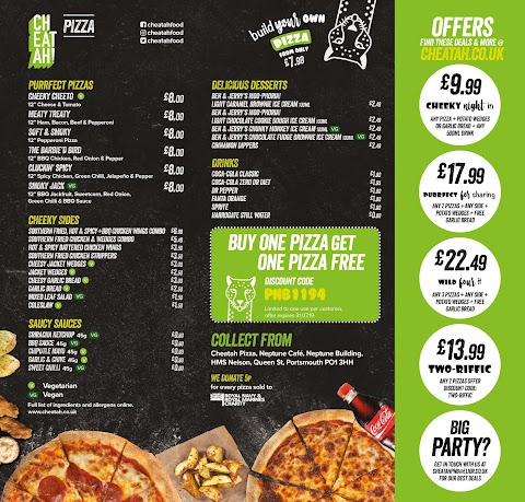 Cheatah Pizza - HMNB Portsmouth