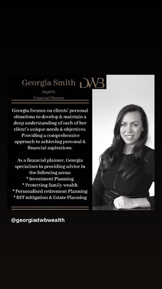 Georgia Smith DipPFS - Financial Adviser of DWB Wealth Management Consultancy LLP