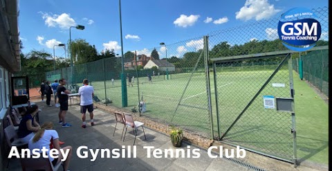 GSM Leisure Tennis Coaching @ Anstey Gynsill