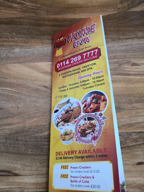 HOME WOK Chinese Takeaway