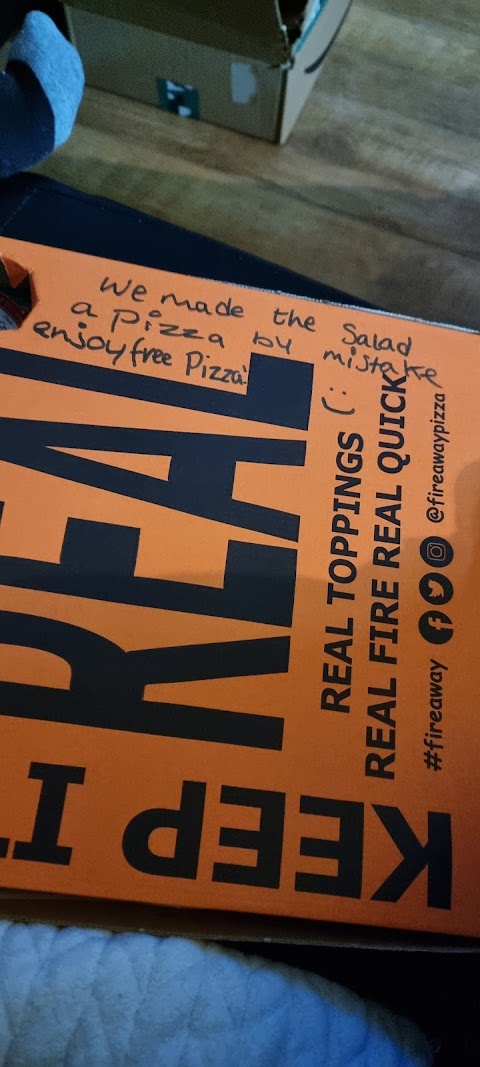 Fireaway Pizza Cumbernauld