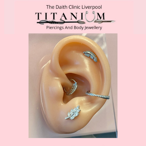 Titanium body piercing and jewellery