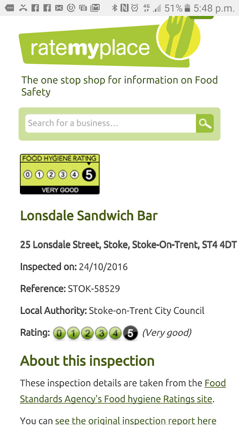 Lonsdale Sandwich Bar