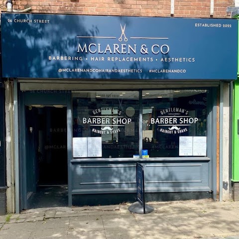 McLaren & Co Barbering, Hair Replacements & Aesthetics