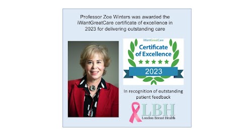 Professor Zoe Winters - London Breast Health Consultant Breast Cancer Surgeon & Breast Specialist