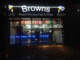 Browns Award Winning Fish & Chips