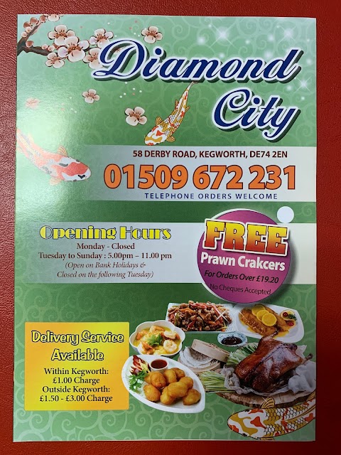 Diamond city Chinese takeaway