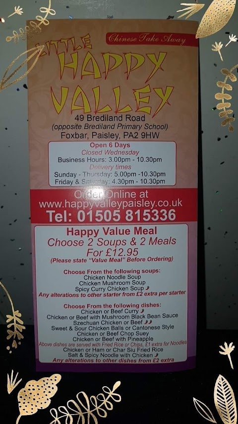 Little Happy Valley Chinese Takeaway