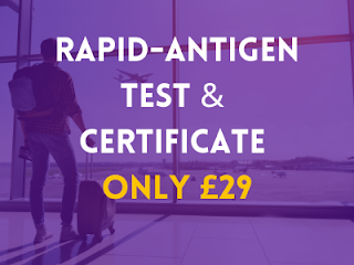 Rapid Antigen test & Certificate in Eccles - Fit-to-fly - Predeparture - Manchester