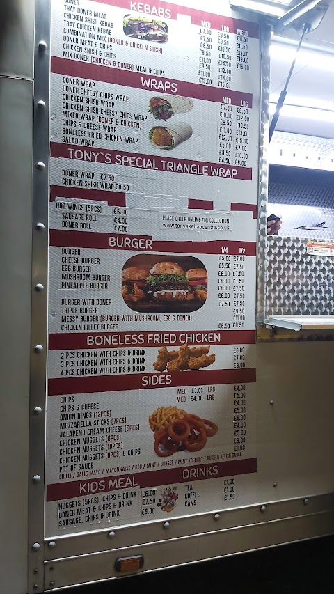 Tony’s Kebab Centre