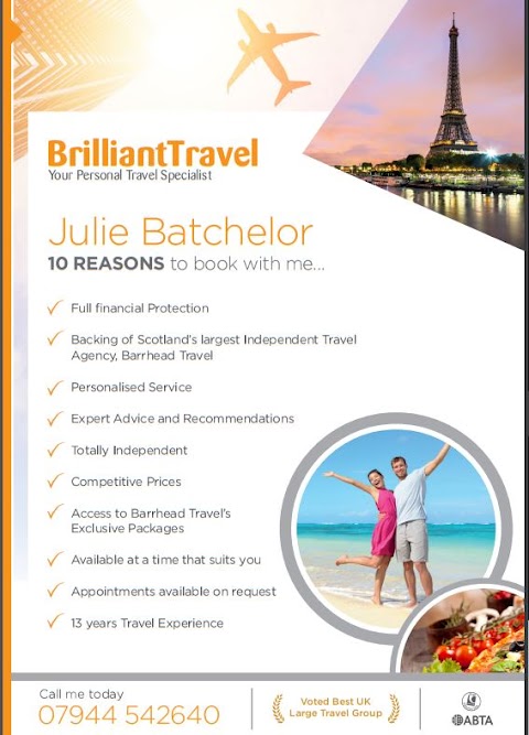 Julie Batchelor Brilliant Travel