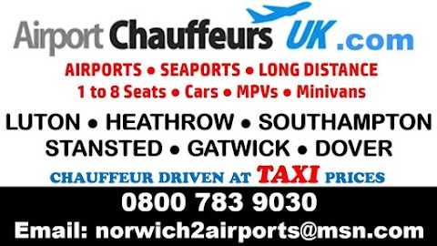 Airport Chauffeurs Uk.com - Norfolk Based