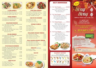 HONG HONG CHINESE TAKE AWAY