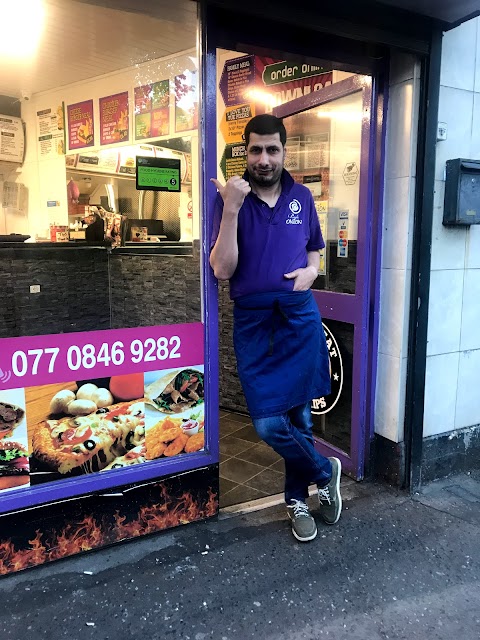 Purple onion pizza & kebab house