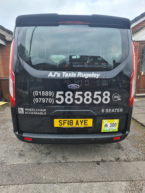 AJ's Taxis Rugeley