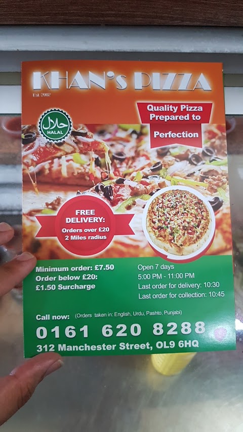 Khan's Pizza