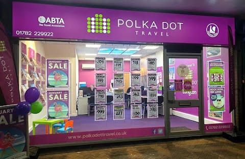 Polka Dot Travel Longton