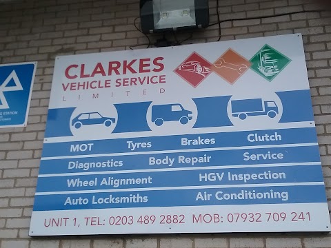 Clarkes Vehicle Service Ltd