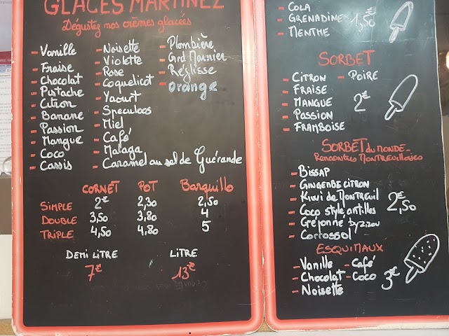 Glaces Martinez