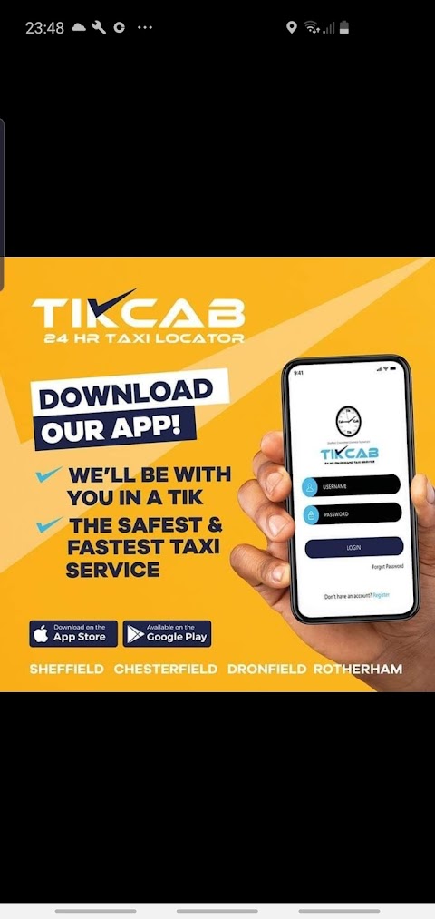 TikCab - 24hr On Demand Taxi Service